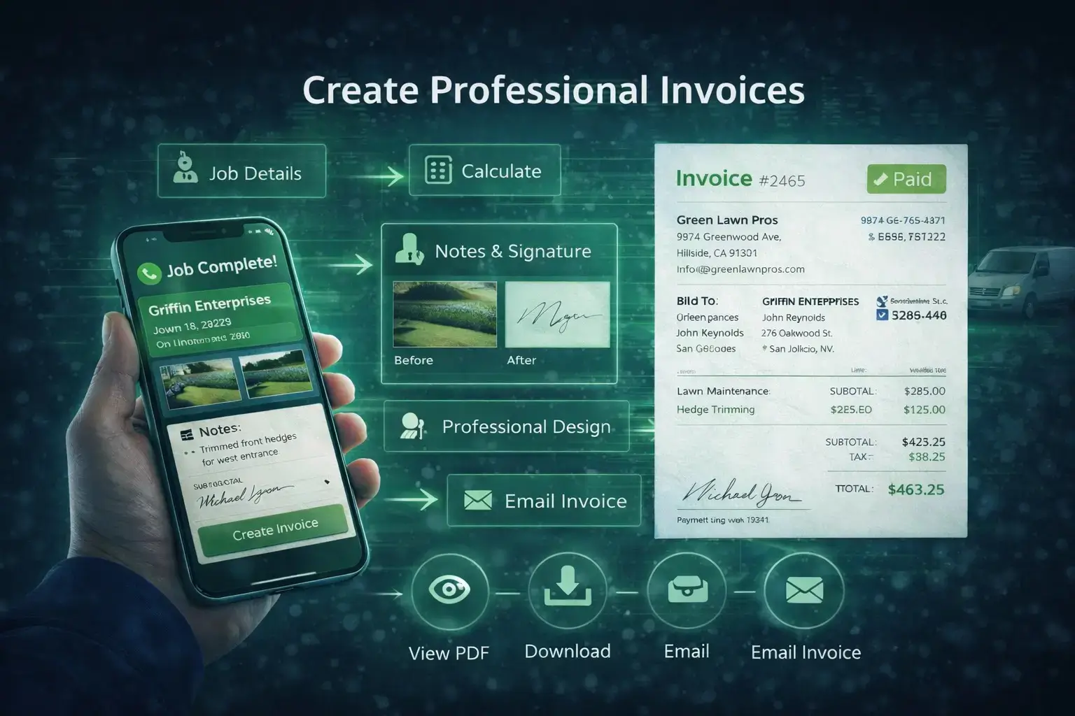 Automated invoicing