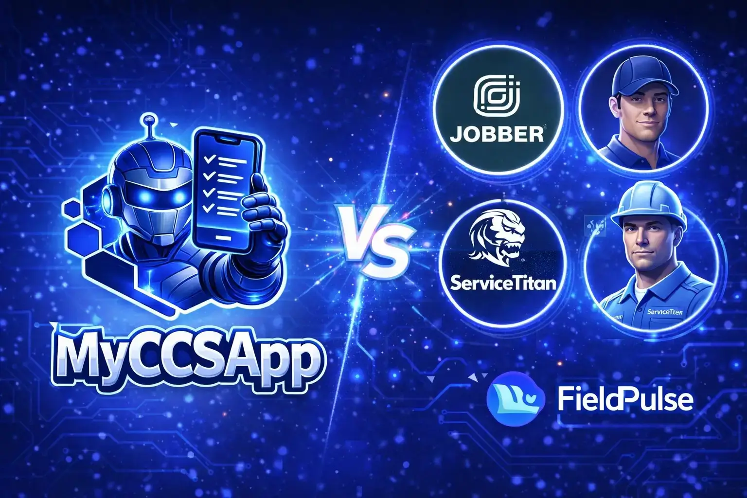 MyCCSApp AI Robot vs Competitors