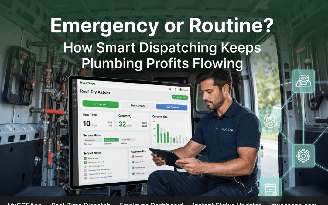 Emergency or Routine? How Smart Dispatching Keeps Plumbing Profits Flowing