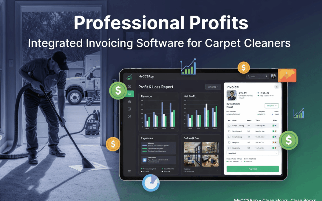 Professional Profits: Why Carpet Cleaners are Switching to Integrated Invoicing Software