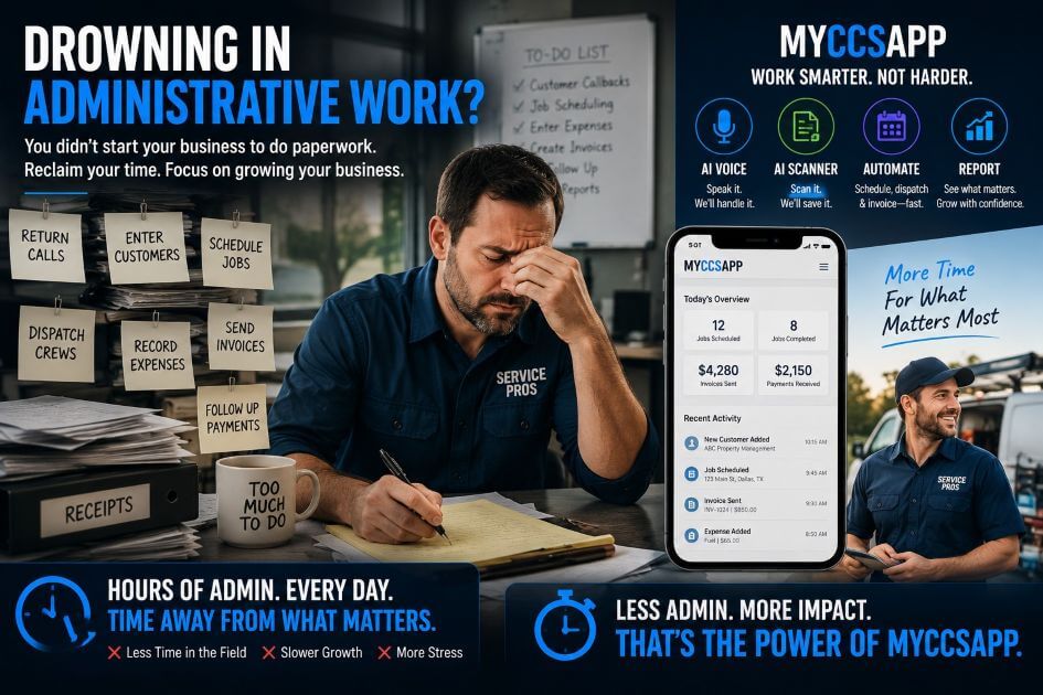 Why Service Business Owners Are Drowning in Administrative Work