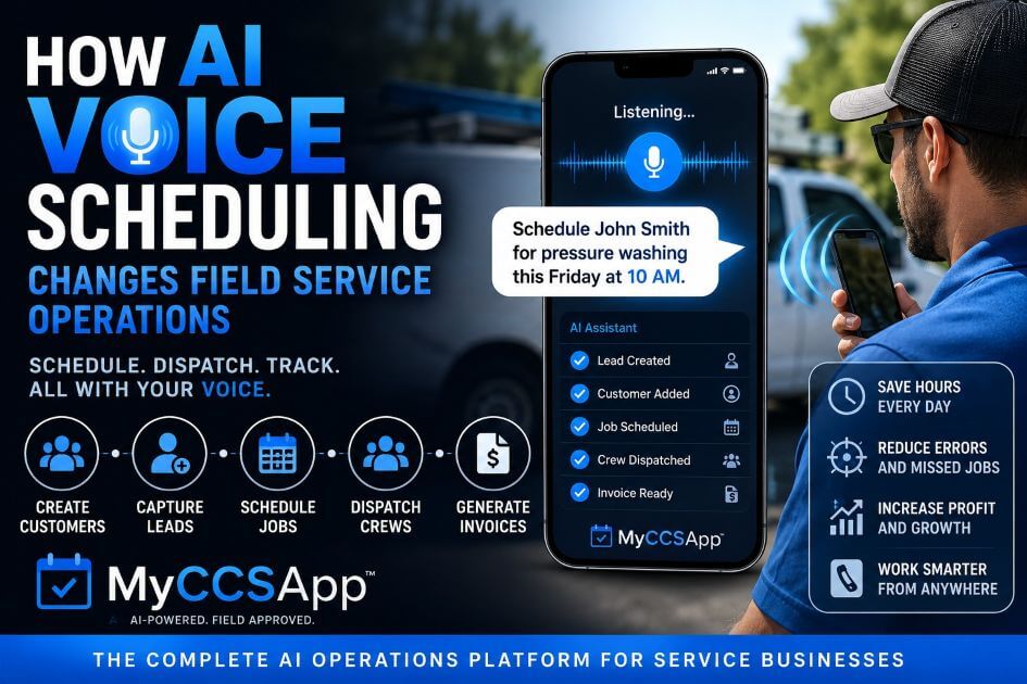 How AI Voice Scheduling Changes Field Service Operations