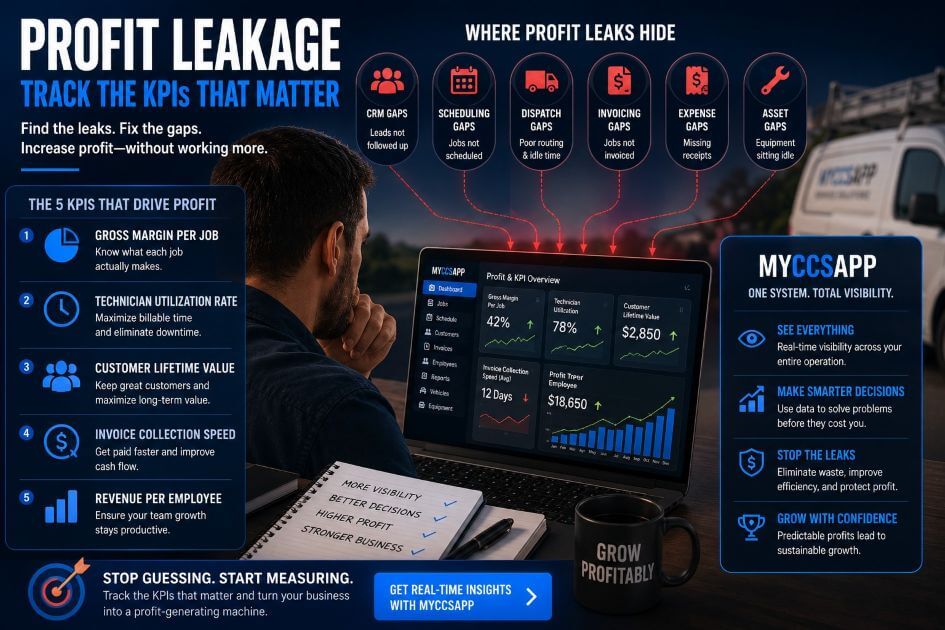 Profit Leakage: The Hidden Costs That Prevent Service Businesses From Scaling