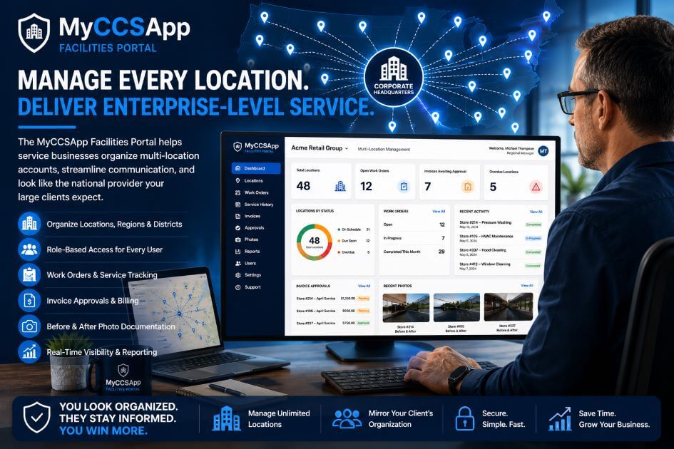 Multi-Location Facility Management: Organize Commercial Accounts Without the Chaos