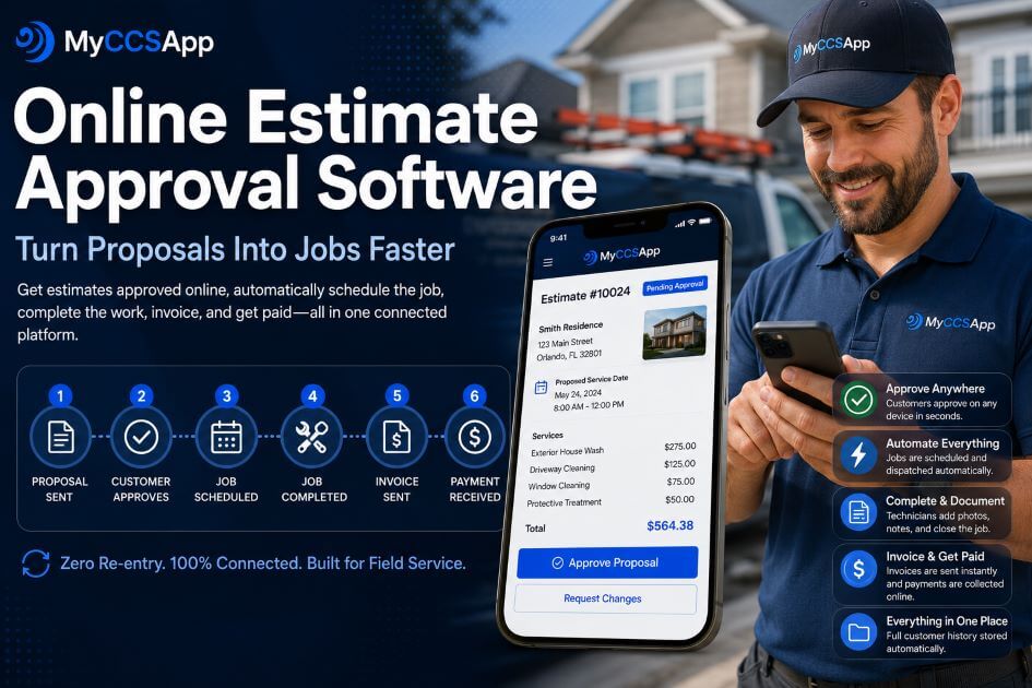 Online Estimate Approval Software: How Digital Signatures Help Service Businesses Close More Jobs