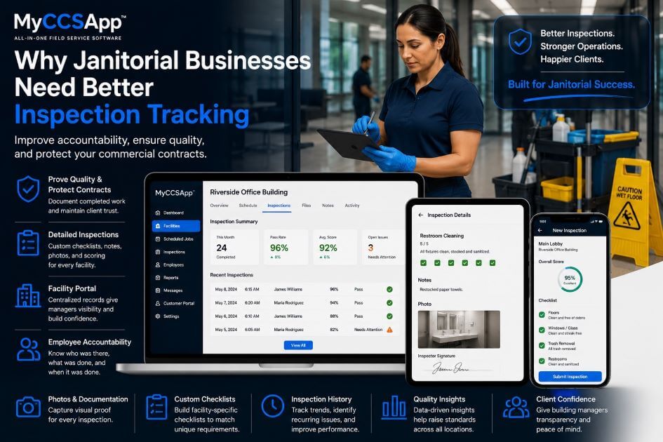 Why Janitorial Businesses Need Better Inspection Tracking